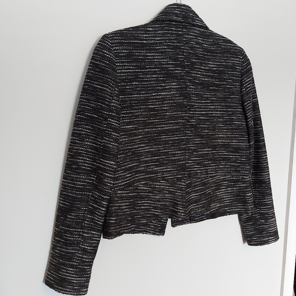 Cropped Banana Republic Zip Tweed Jacket - Picture 4 of 5